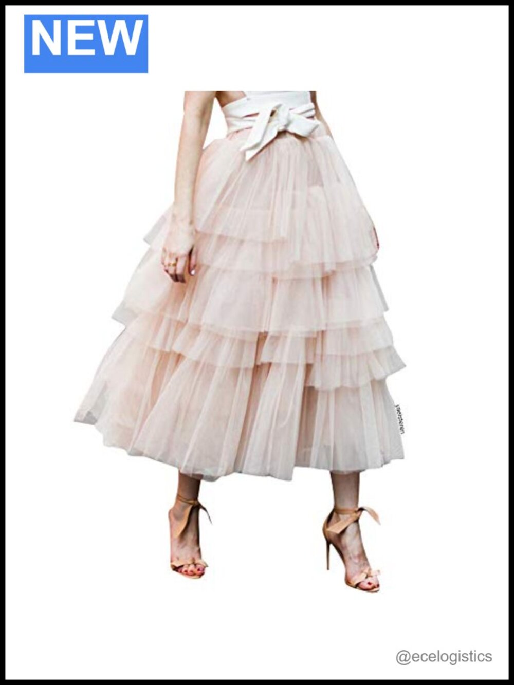 Tiered Layered Mesh Tulle Tutu Skirt for Prom Party Dance